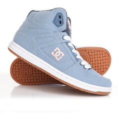 Кеды кроссовки высокие женские DC Rebound High Tx Navy/Gum