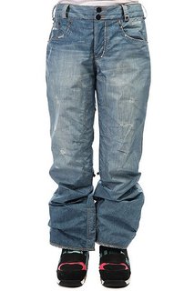 Штаны сноубордические женские Burton Wb The Jeans Pt Blue Denim