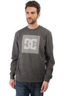 Толстовка классическая DC Shoes Variation Crew Charcoal Heather