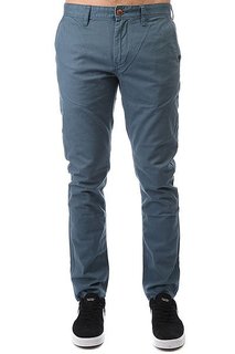 Штаны прямые Quiksilver Everyday Chino Indian Teal