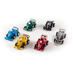 Набор инерционных машинок "Гоночные машины", 6 шт. Дрофа Медиа