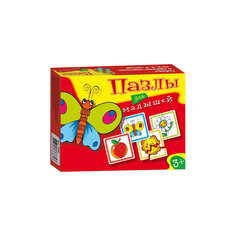 Пазлы для малышей "Бабочка", Дрофа-Медиа
