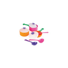 Игровой набор посуды "Цветок", 9 предметов, Mary Poppins