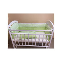 Борт в кроватку, GulSara, 18.12 зеленый