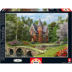 Пазл"Особняк у моста", 1000 деталей, Educa