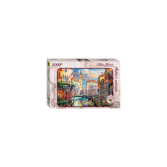 Пазл  "Венеция перед закатом", 1000 деталей, Step Puzzle