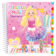 Альбом с наклейками "Наряди меня", Princess Mimi Depesche