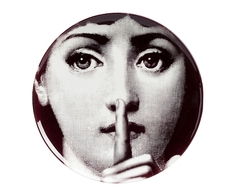 Настенная тарелка Пьеро Форназетти "Silence" D&G