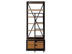 Открытый стеллаж "industrial" с 2 ящиками Cosiness