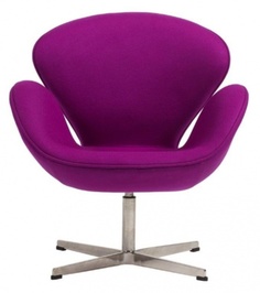 Кресло "Swan Chair Violet" D&G