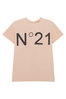 Хлопковая футболка No.21