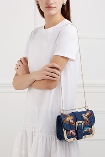 Сумка из денима RED Valentino