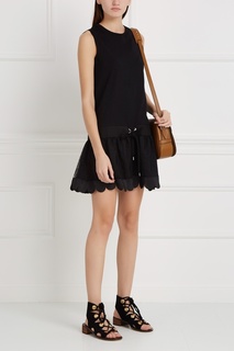 Хлопковое платье RED Valentino