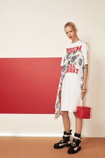 Хлопковое платье Msgm