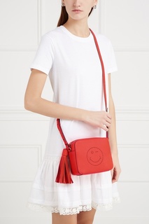 Кожаная сумка Anya Hindmarch