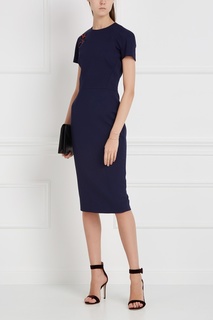 Платье с вышивкой Victoria Beckham