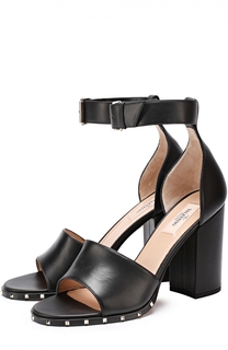 Кожаные босоножки Soul Rockstud с ремешком на щиколотке Valentino