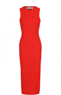 Платье-футляр фактурной вязки без рукавов Victoria Beckham
