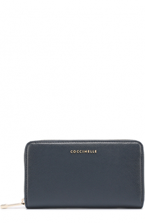 Бумажник из сафьяновой кожи на молнии Coccinelle