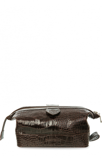 Кожаная косметичка на молнии Truefitt&Hill Truefitt&Hill