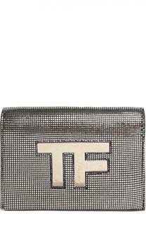 Металлизированная сумка Icon на цепочке Tom Ford
