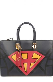 Сумка-тоут с принтом Superhero Superman Valentino