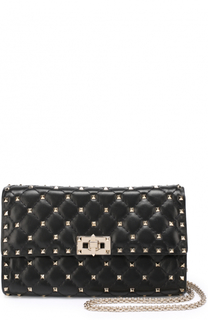 Клатч Rockstud Spike c металлическими шипами Valentino