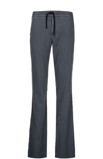 Спортивные брюки из смеси льна и хлопка Giorgio Armani