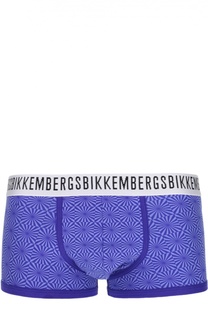 Боксеры из эластичного хлопка с принтом Dirk Bikkembergs