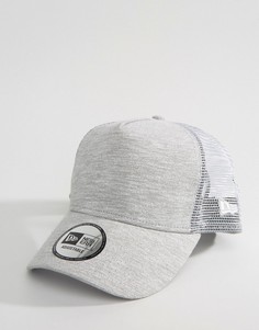 Трикотажная бейсболка New Era - Серый