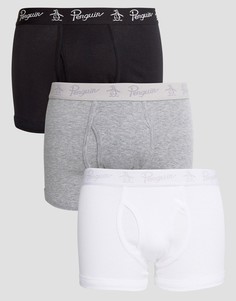 3 пары боксеров-брифов Original Penguin - Мульти