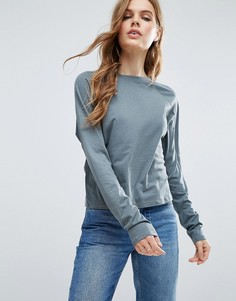 Свободная футболка ASOS - Зеленый