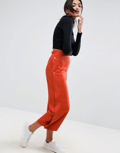 Юбка-брюки с кнопками ASOS - Красный