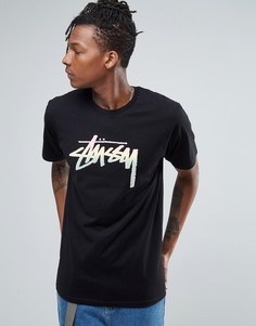 Футболка с логотипом Stussy - Черный