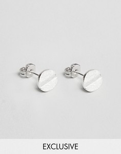 Серьги-гвоздики в виде шурупов Reclaimed Vintage - Серебряный