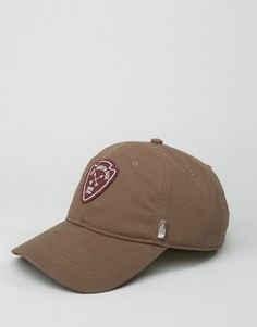 Классическая коричневая бейсболка с логотипом The North Face - Коричневый