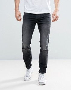 Супероблегающие джинсы Burton Menswear - Серый