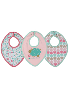 Комплект : нагрудники 3 шт Lucky child