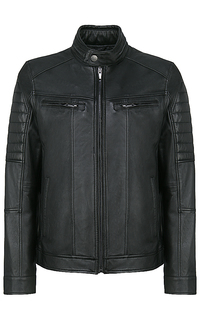 Мужская кожаная куртка Urban Fashion for men