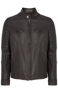 кожаная куртка Urban Fashion for men