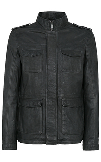 Мужская кожаная куртка Urban Fashion for men