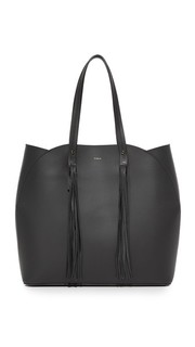 Большая объемная сумка с короткими ручками Aurora Furla