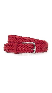 Узкий плетеный ремень Rag & Bone