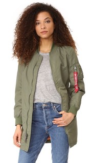 Длинный бомбер ONE by Alpha Industries