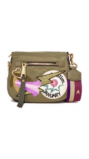 Маленькая седельная сумка Nomad из нейлона в лоскутной технике Marc Jacobs