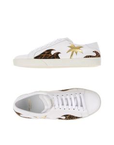 Низкие кеды и кроссовки Saint Laurent
