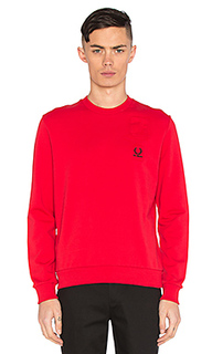 Denim pocket sweatshirt - Fred Perry x Raf Simons