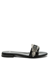 Buckle leather slide - TOGA PULLA