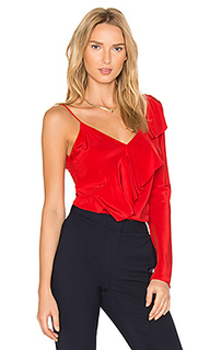 Ruffle front top - Diane von Furstenberg