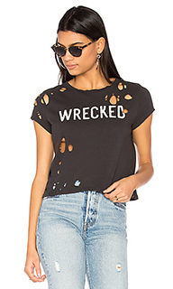 Crop goodie goodie wrecked tee - MOTHER